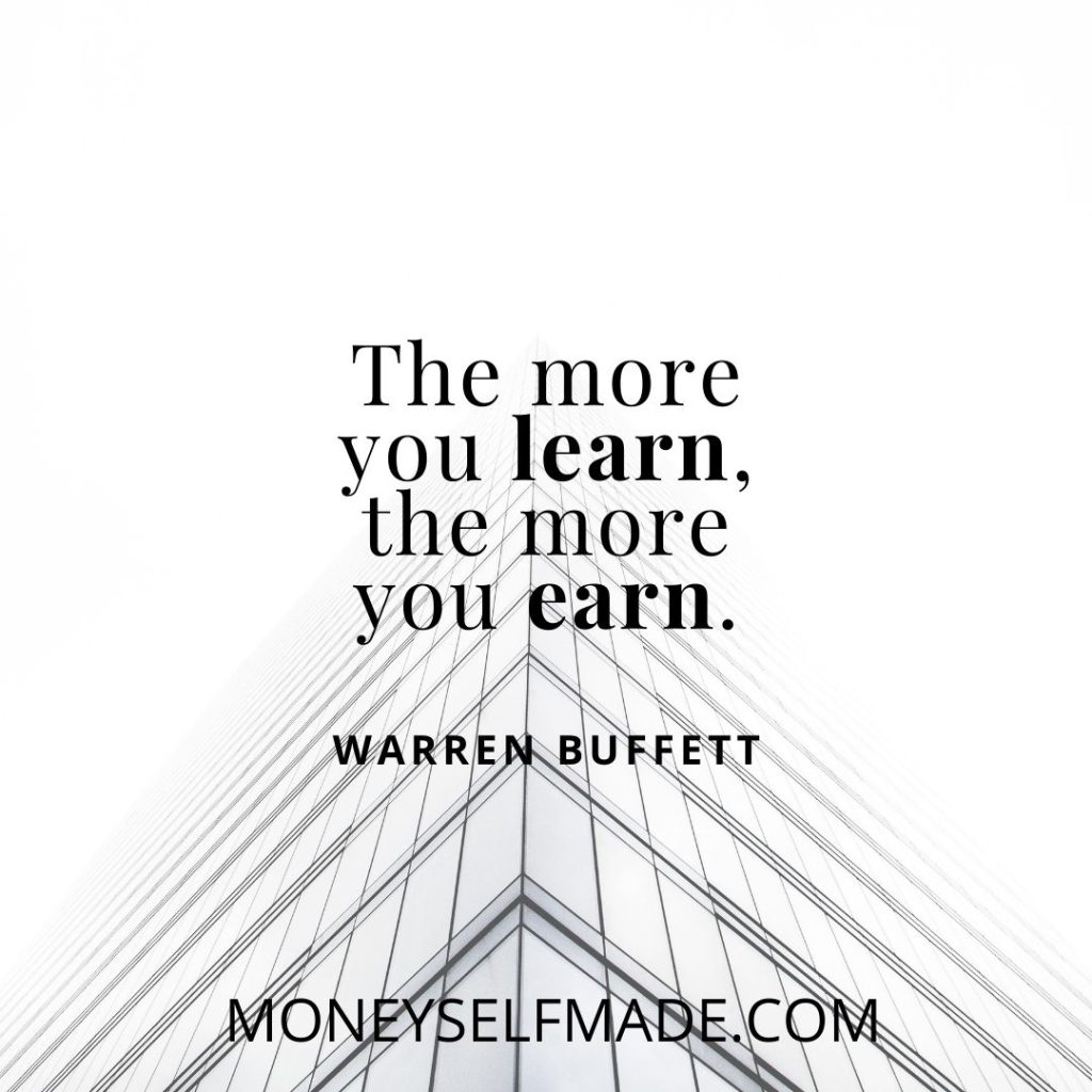 warren buffet quotes on getting Money 