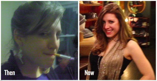 Before and After of Me - When You Quit Smoking What Happens